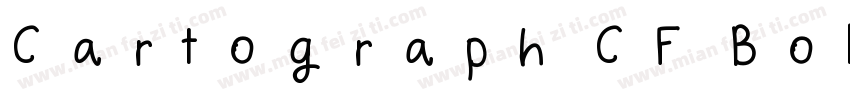 Cartograph CF Bold Italic字体转换
